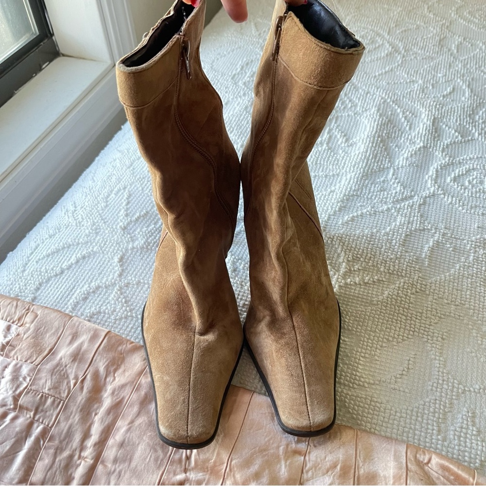 Y2K Nine West leather ankle boots - Picture 2 of 6